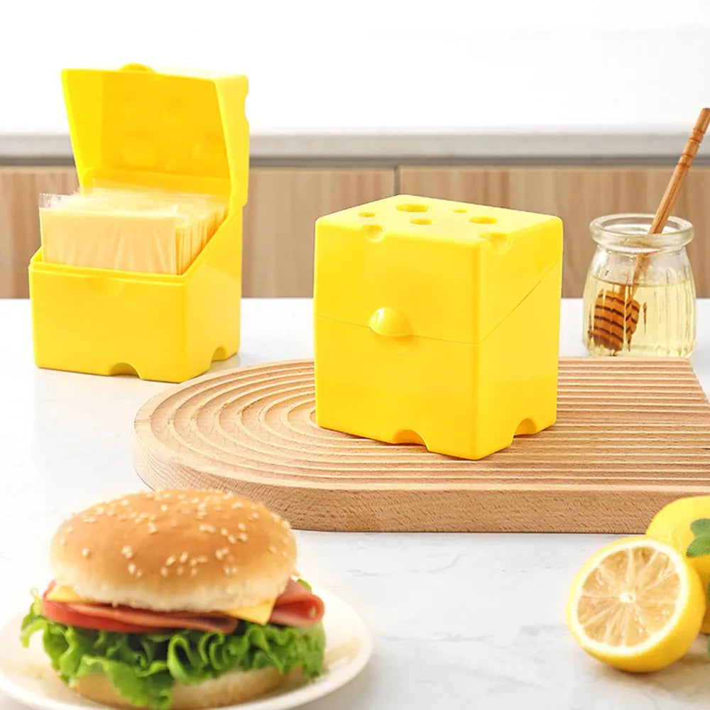 Boîte de Rangement pour Fromage - 500ml avec Couvercle Hermétique