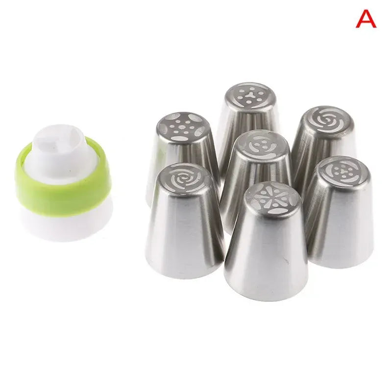 Set de 27 Douilles à Pâtisserie en Acier Inoxydable pour Décoration de Gâteaux douillepoche