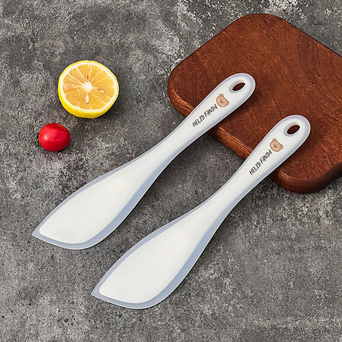 Spatule Silicone Antidérapante Longue Résistante à Haute Température spatule en silicone