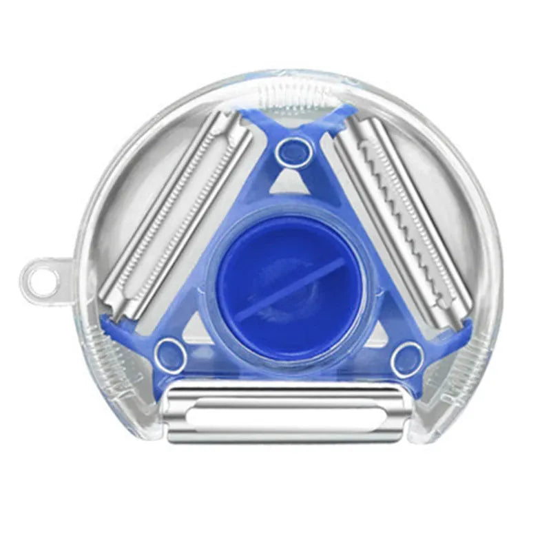 Éplucheur Multifonction en Acier Inoxydable | Lot de 3 Outils de Cuisine eplucheurs