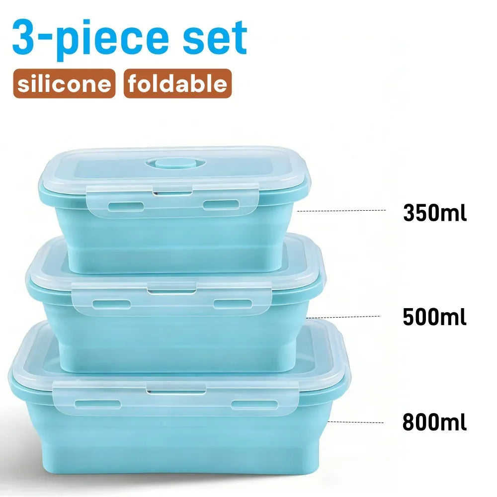 Bento 2 Étages en Bambou et Plastique | Boîte de Rangement Alimentaire Bento