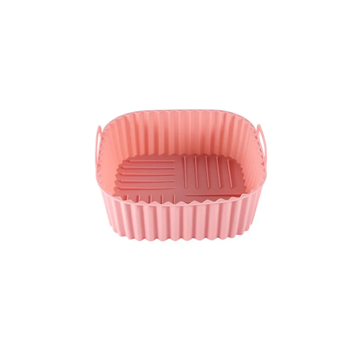 Moule Silicone Air Fryer Réutilisable Carré Haute Température Air Fryer