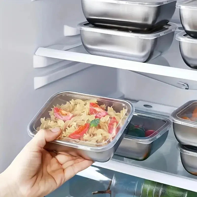 récipients inox hermétiques pour conservation