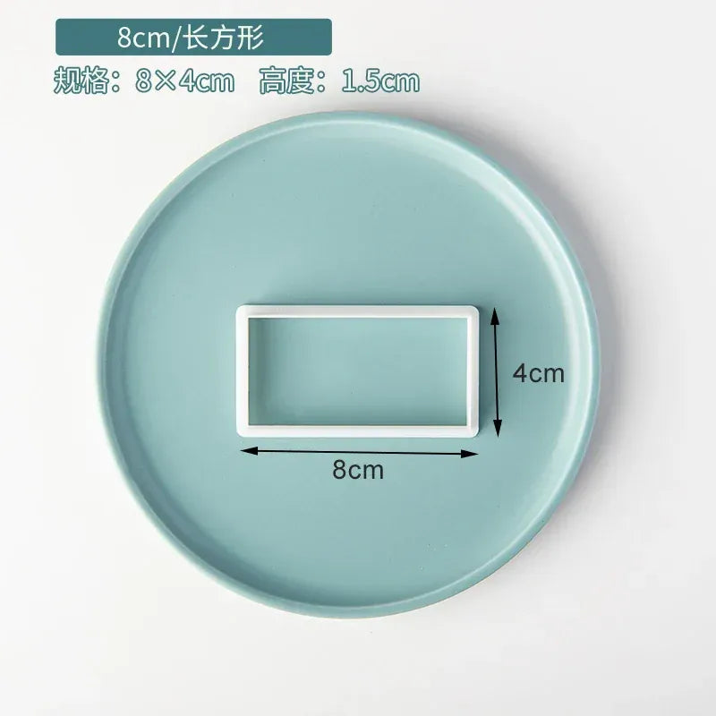 Emporte-pièce à Pâtisserie - Ensemble de 6 Formes Géométriques emportepieces