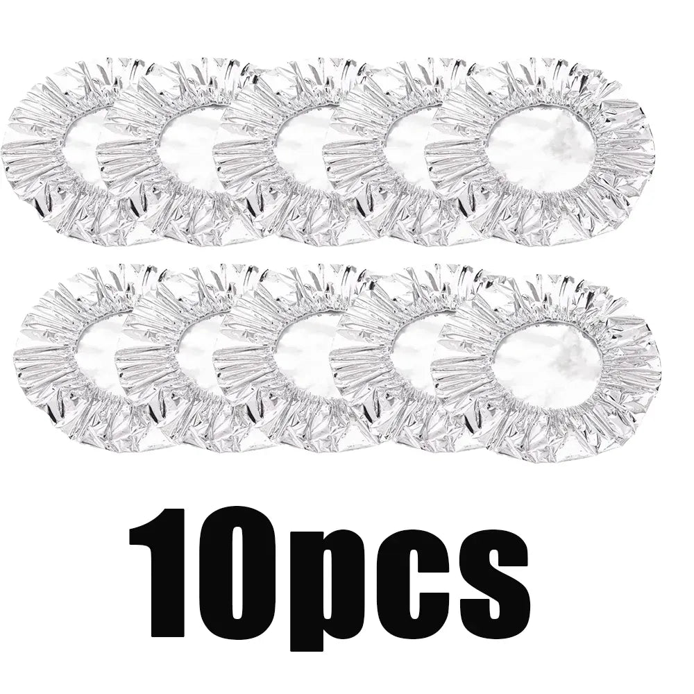 Couvercles Alimentaires Réutilisables en Aluminium - Lot de 60 Pieces