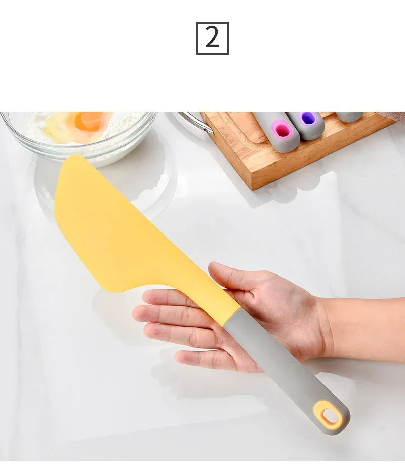 Spatule Silicone 34cm Résistante à la Chaleur pour Pâtisserie spatule en silicone