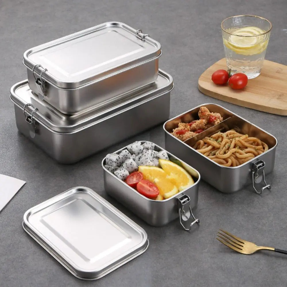 Gamelle en Inox hermétique de 850 à 2400 ml lunchbox