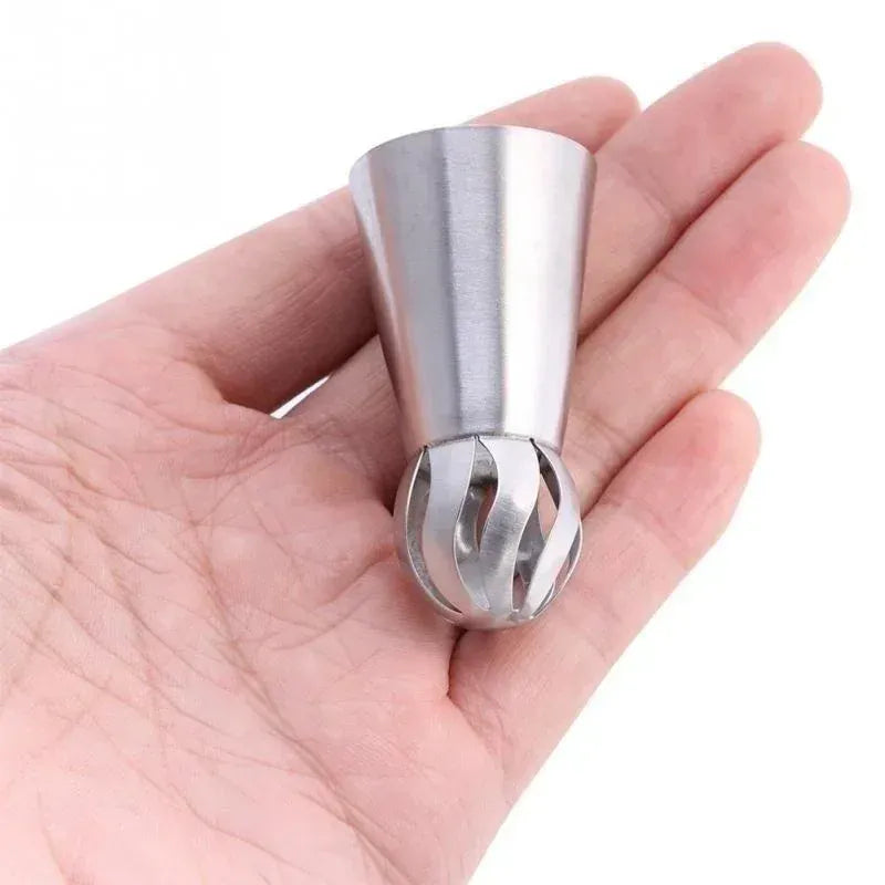 Douilles à Pâtisserie en Acier Inoxydable - Set de 6 Piping Russe douillepoche