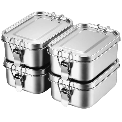 Gamelle en Inox hermétique de 850 à 2400 ml lunchbox