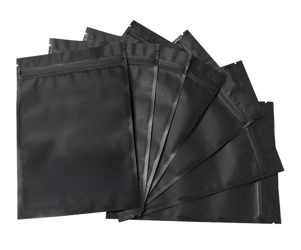 Sachets Zip Alimentaires Hermétiques - Lot de 50 en Aluminum