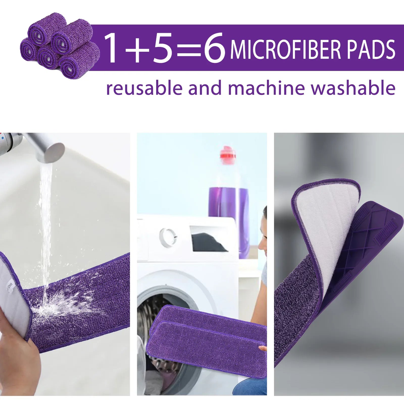 Balai Serpillère Vaporisateur pour la Cuisine (carrelage et bois) balai