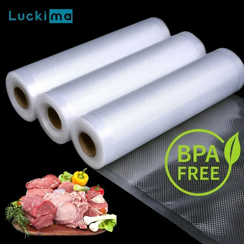 Sacs Sous Vide Hermétiques BPA Free - Lot de 3 Rouleaux 500cm