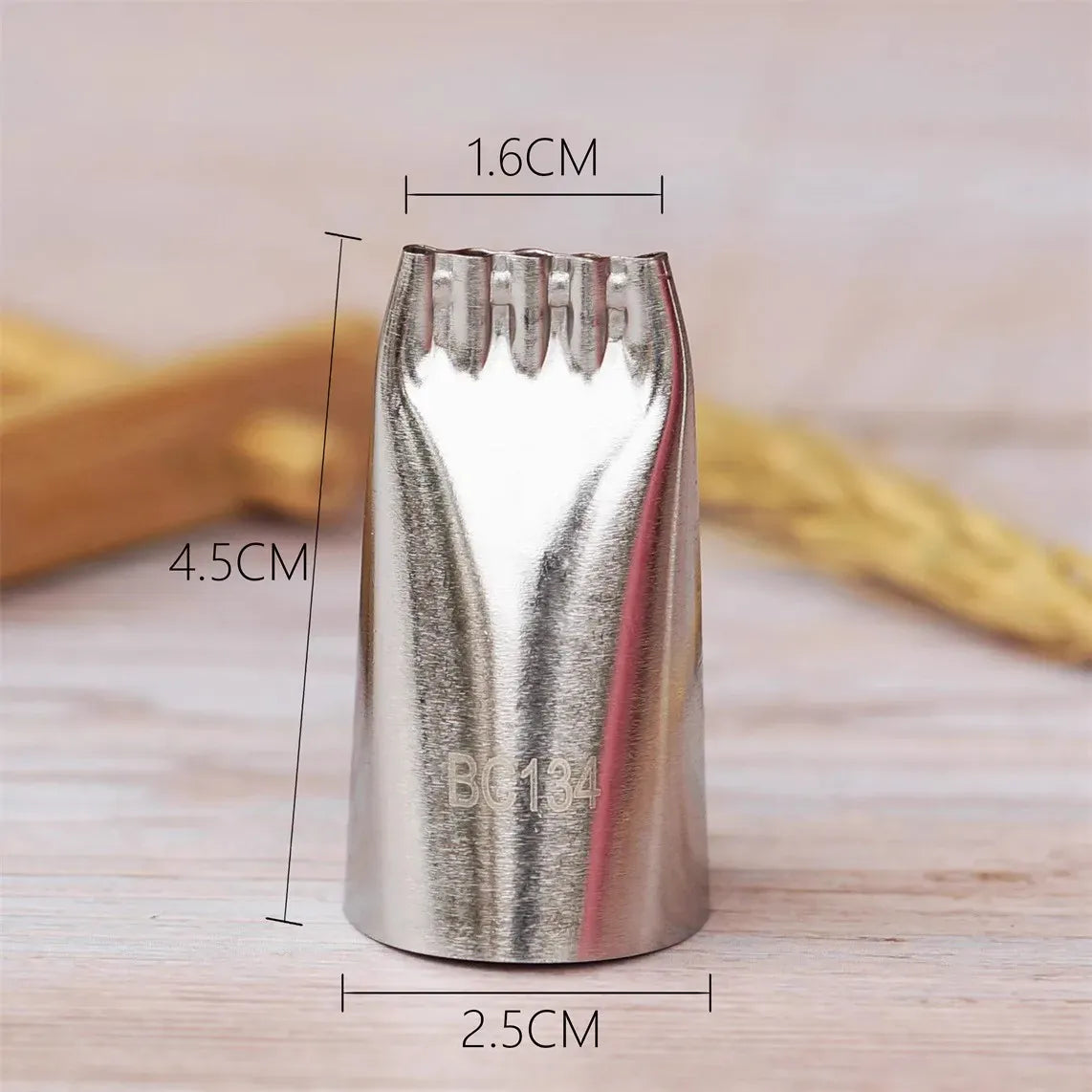 Douilles de pâtisserie en acier inoxydable - Set de 15 pièces pour décoration de gâteaux et cupcakes douillepoche