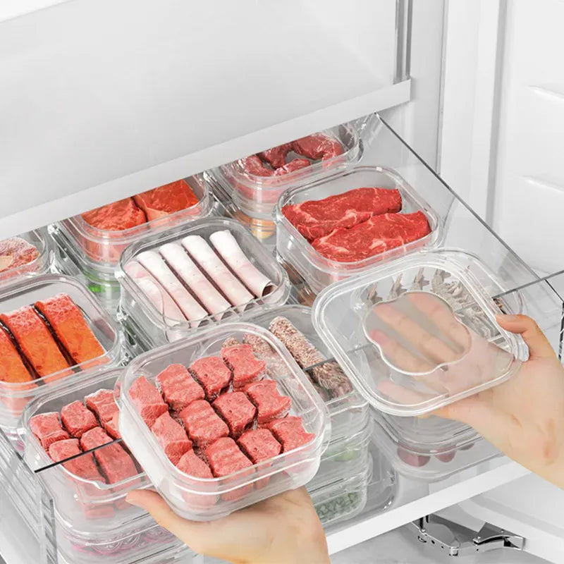 15 Boîtes de Conservation Rangement Frigo