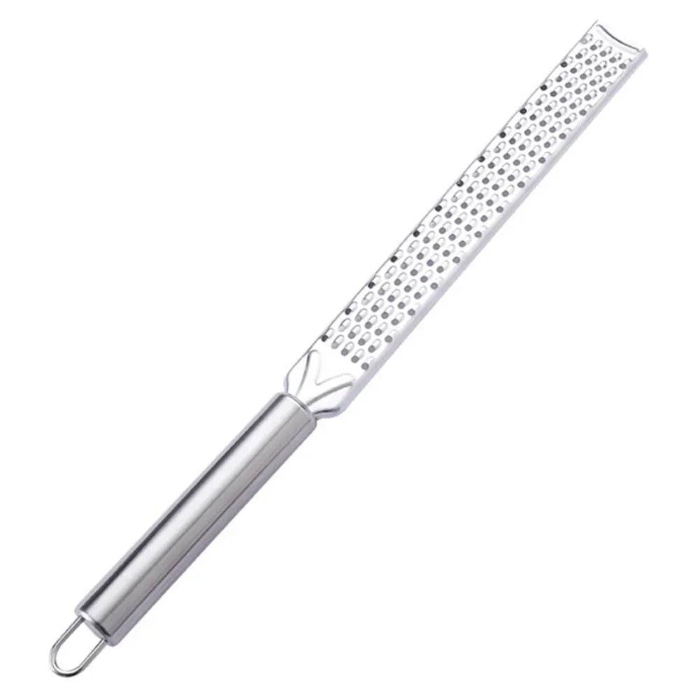 Zesteur Long en Acier Inox 20cm pour Agrumes Épices et Chocolat zesteur