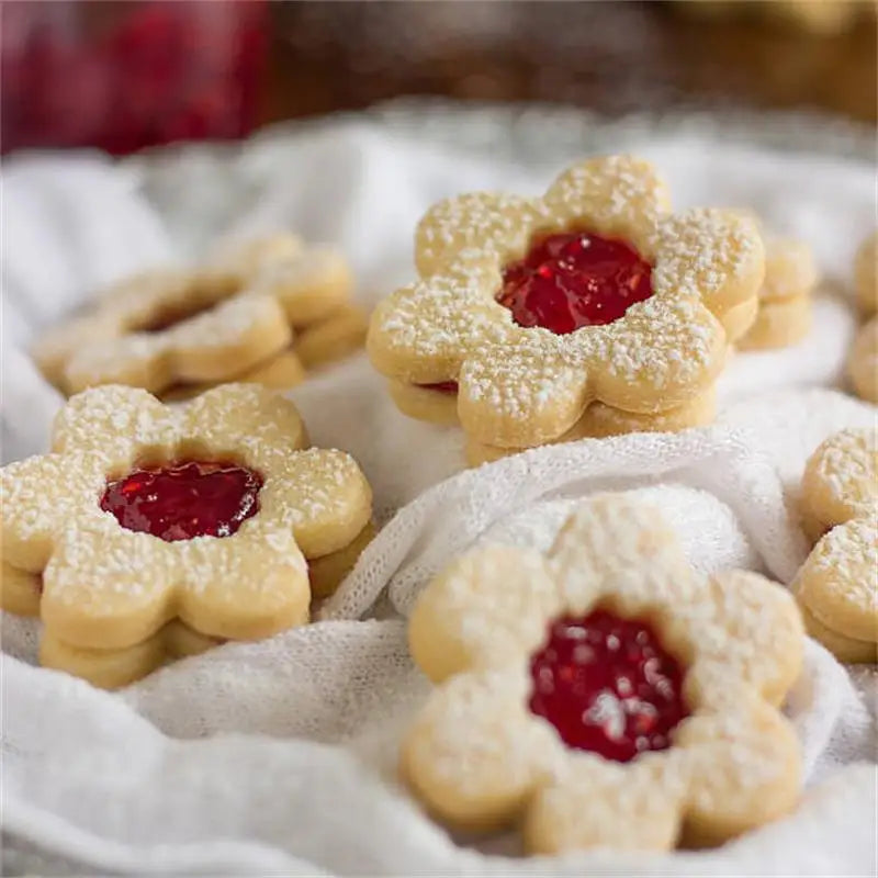 Emporte-pièces en plastique pour biscuits en forme de tartes - 3D Noël emportepieces
