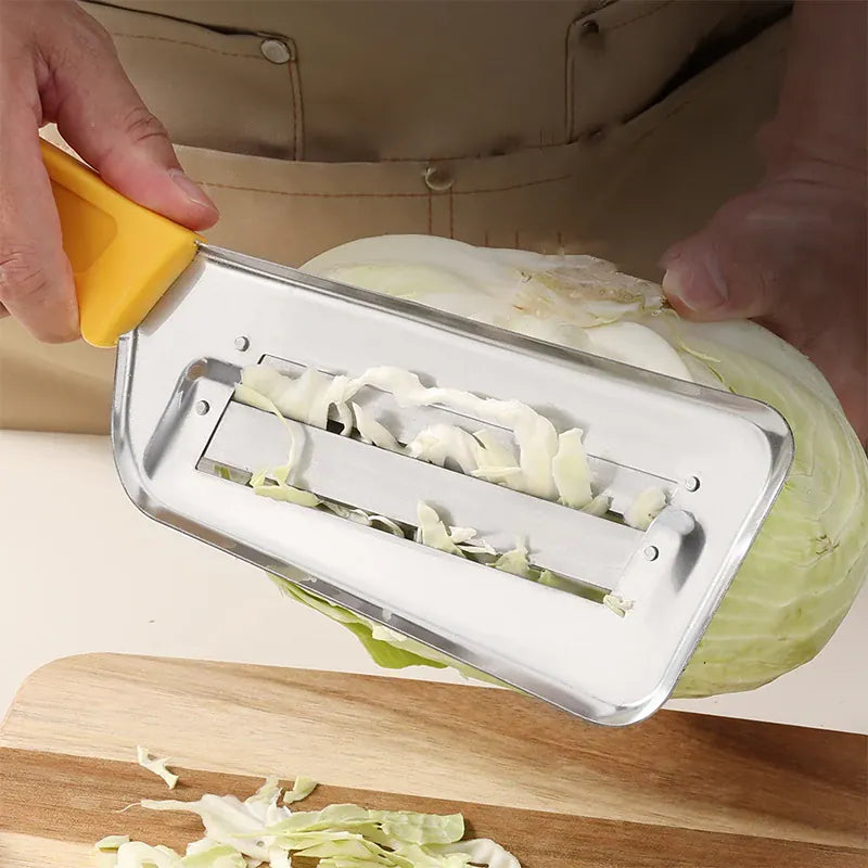 Coupe-légumes Inox Multifonction avec Poignée | Slicer de Chou Coupe Légumes