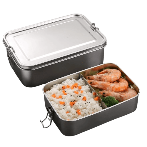 LunchBox Inox 850ml avec Compartiments Amovibles Lunchbox