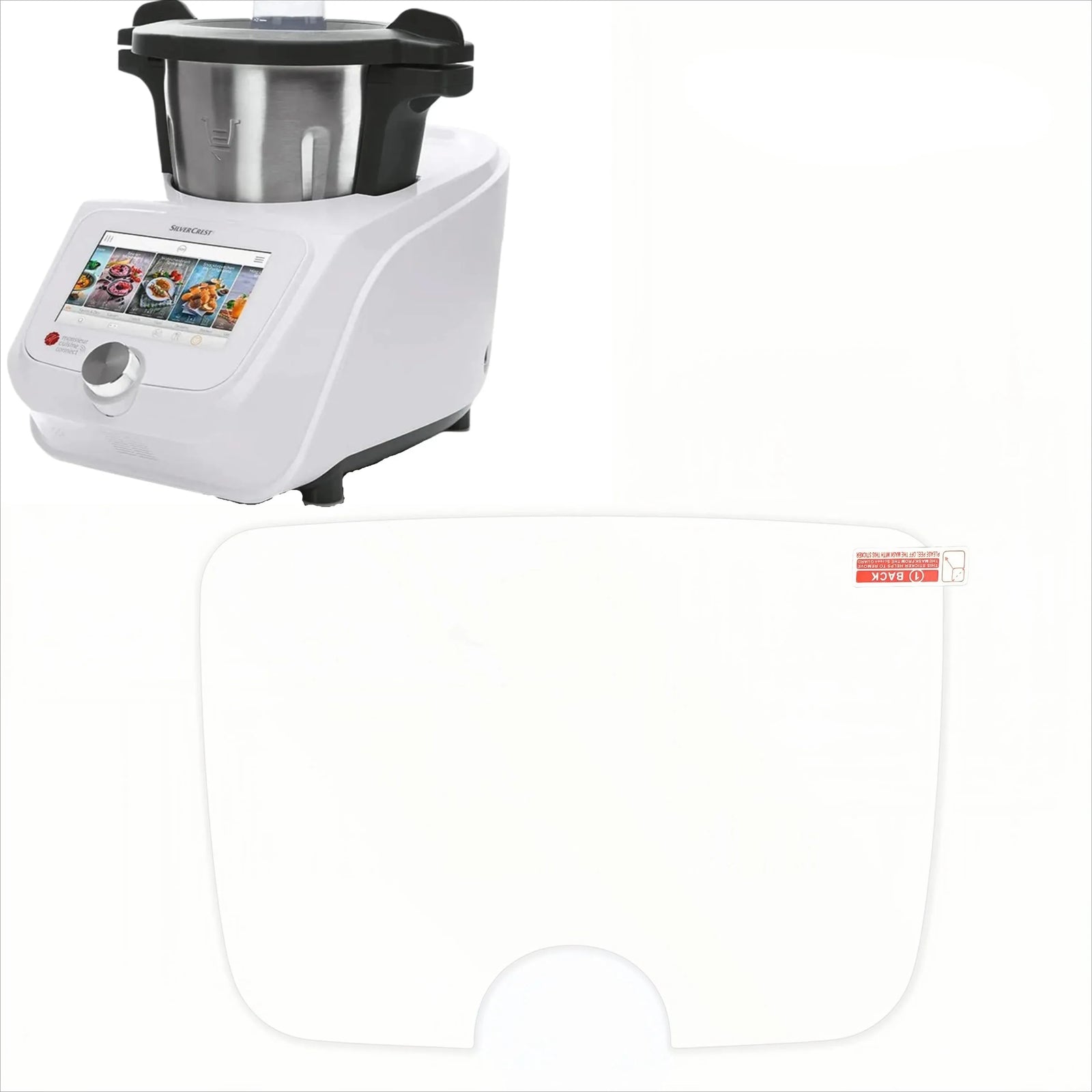 Protection Écran Monsieur Cuisine Connect et Smart - Verre Trempé Monsieur Cuisine