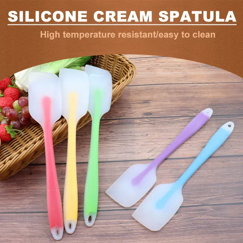Spatule Silicone Multicolore | Résistante à la Chaleur - 8 pièces spatule en silicone
