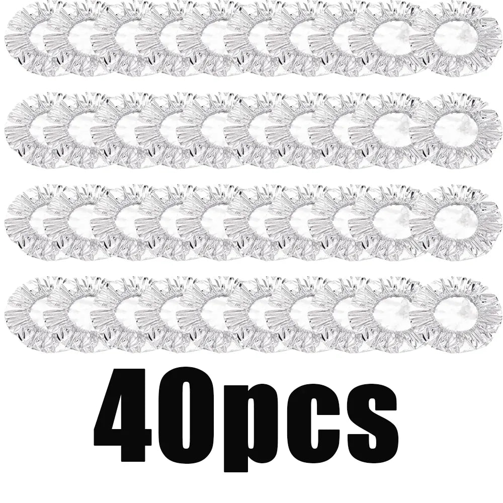 Couvercles Alimentaires Réutilisables en Aluminium - Lot de 60 Pieces