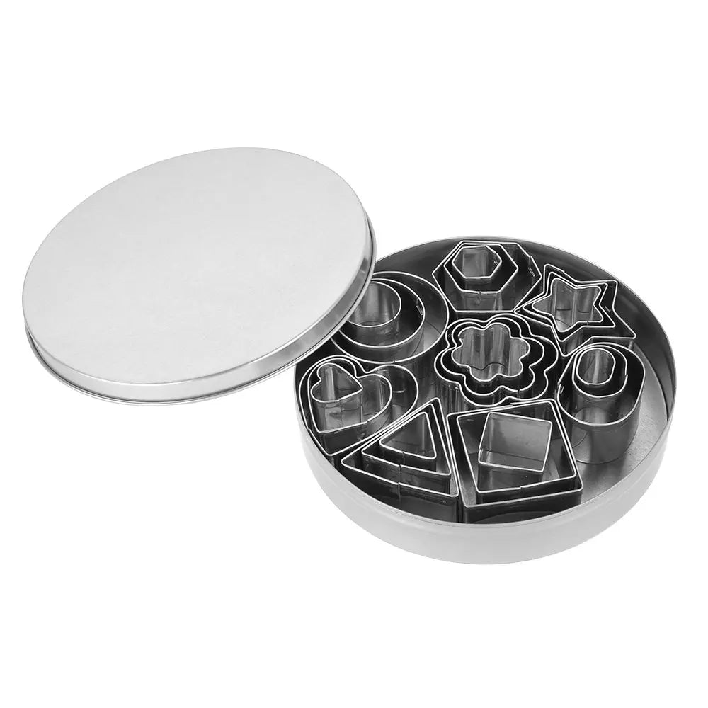 Emporte-pièces pour biscuits en acier inoxydable - 24 pièces assorties emportepieces