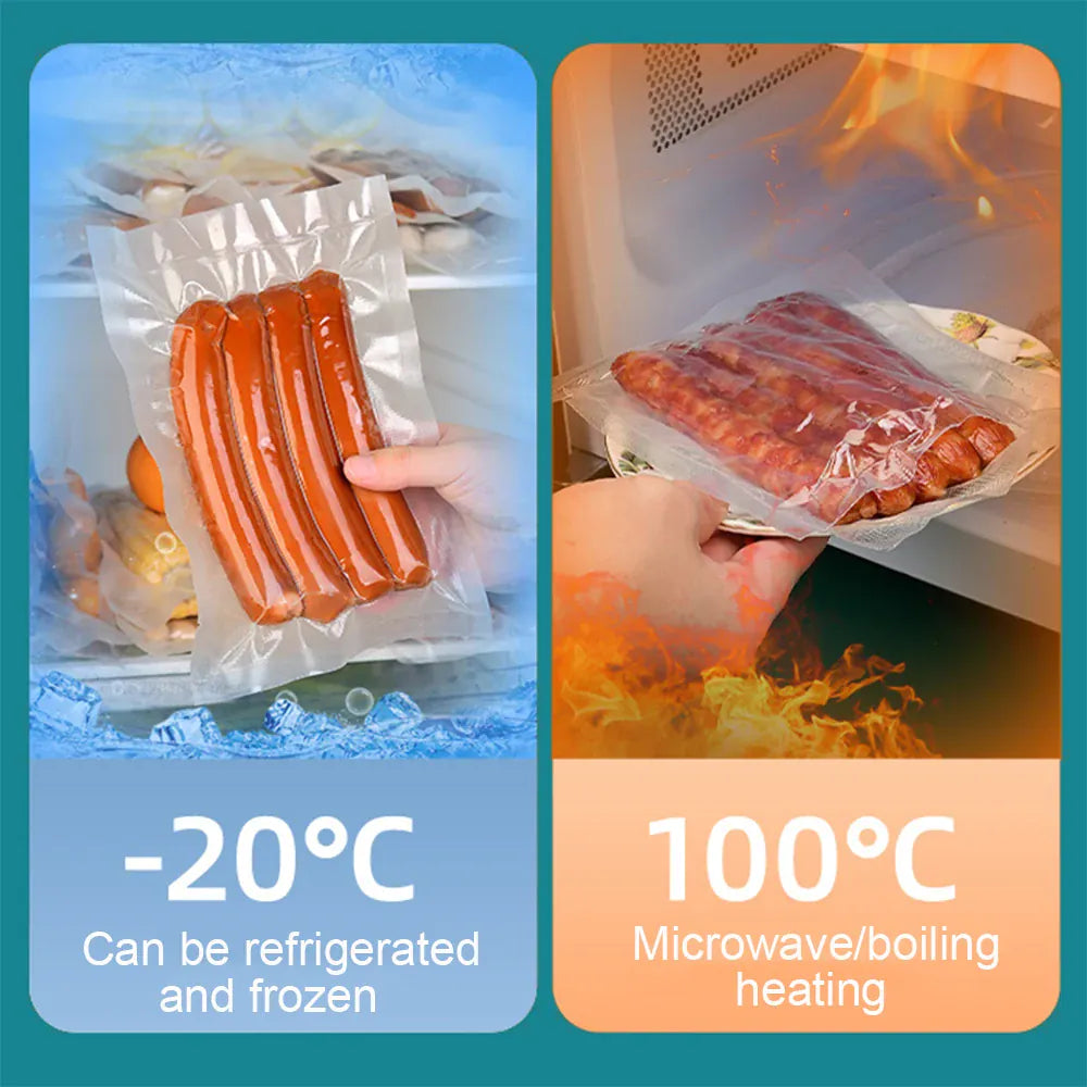 Sacs Sous Vide Rouleaux 500cm | Lot de 5 | Hermétiques et Pratiques
