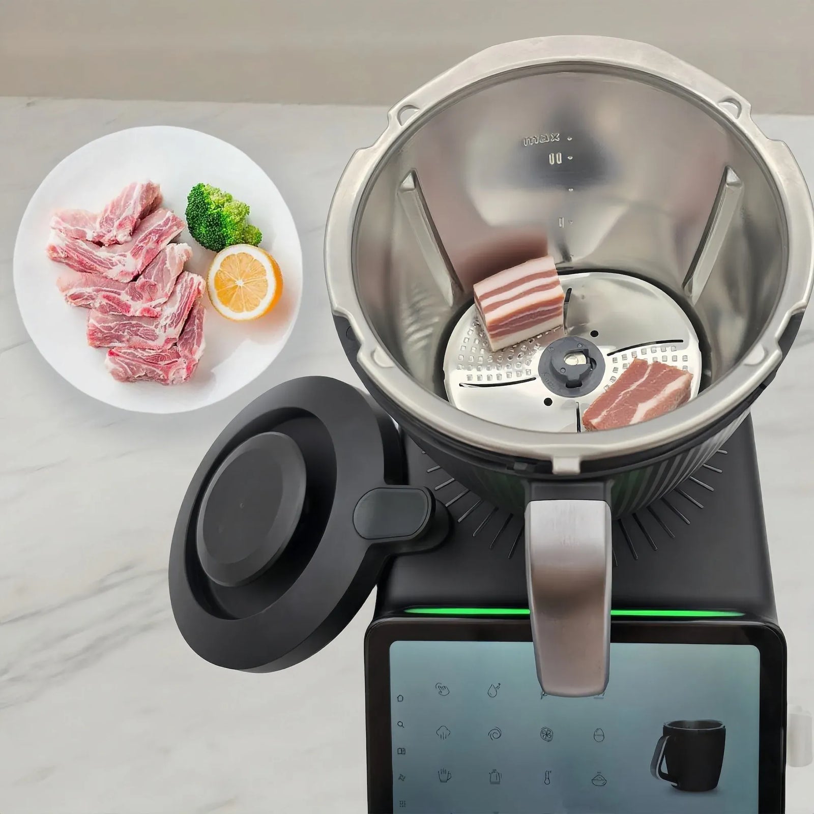 Protege-Lame Thermomix Inox Compatible TM5 TM6 TM7 Thermomix