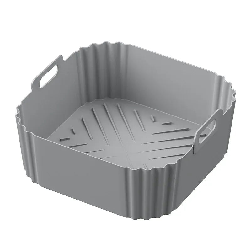 Moule Silicone Air Fryer Réutilisable 225 cm pour Friture 5-8QT Air Fryer