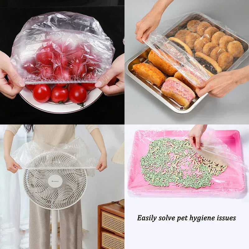 Film Alimentaire Extensible Élastique - 38 à 120 cm - 50 à 200 films faj