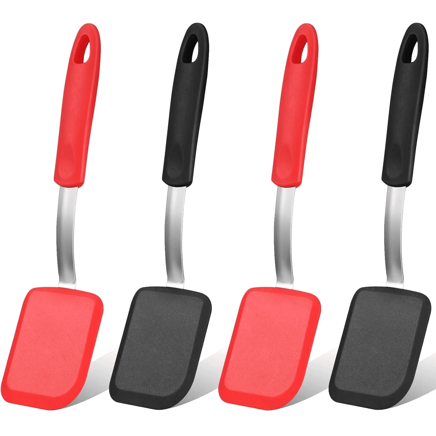 Spatule Silicone Mini Flexible 4 pièces pour Pâtisserie et Cuisine spatule en silicone