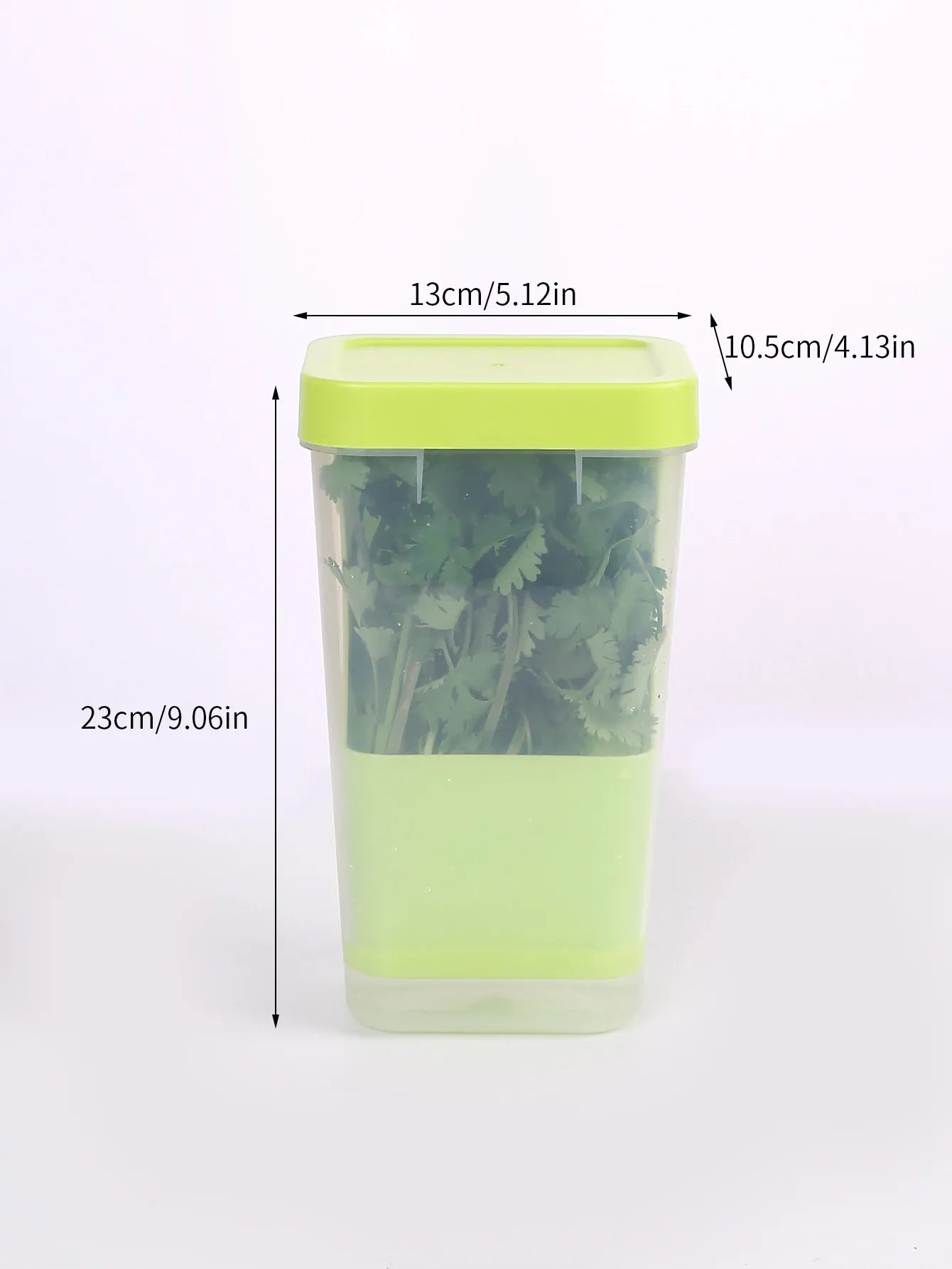 Bac de Rangement Frigo Hermétique pour Légumes Frais 2L