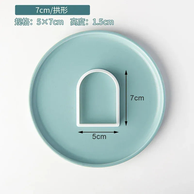 Emporte-pièce à Pâtisserie - Ensemble de 6 Formes Géométriques emportepieces