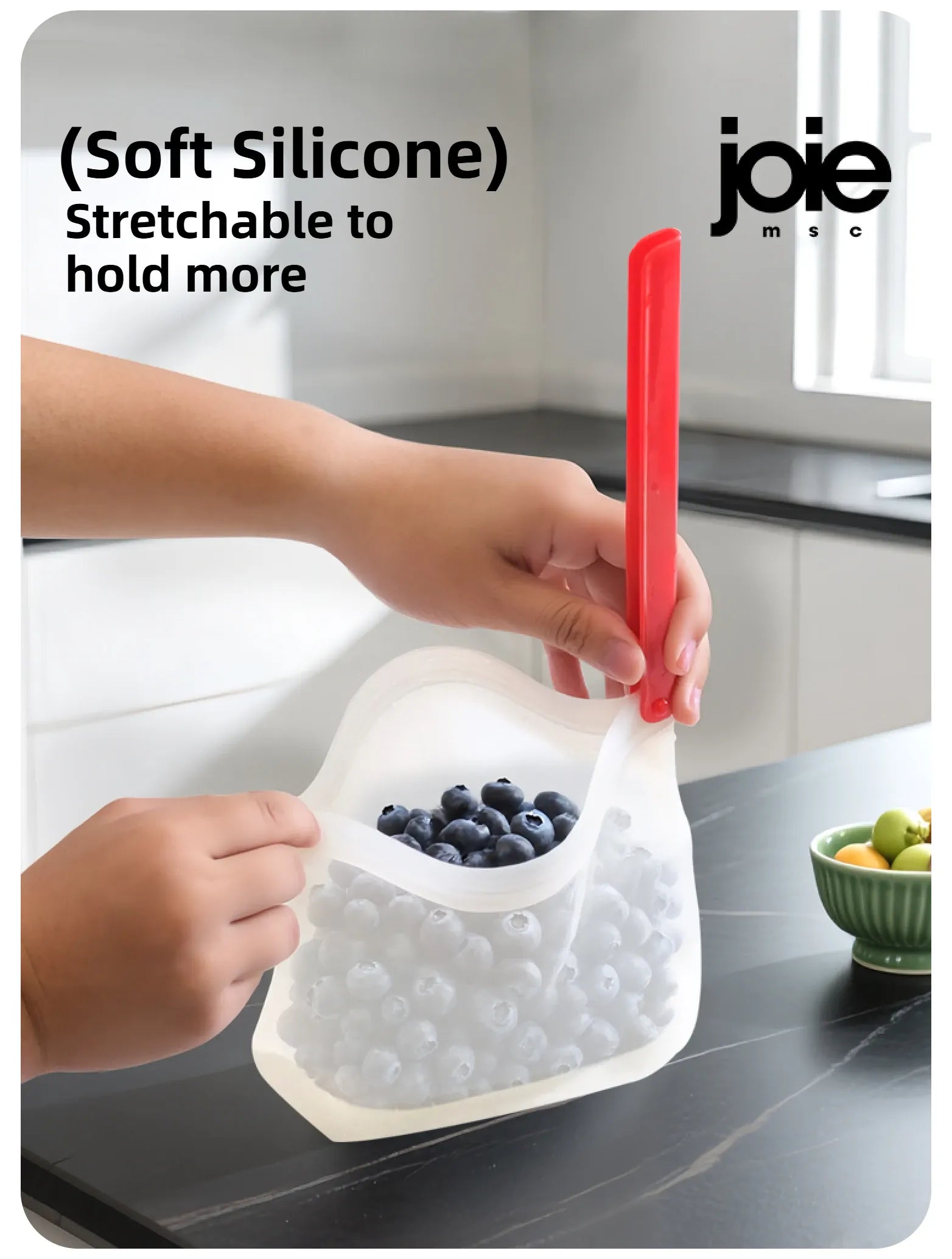 Sachets Silicone Réutilisables Hermétiques - Lot de 2 Pièces