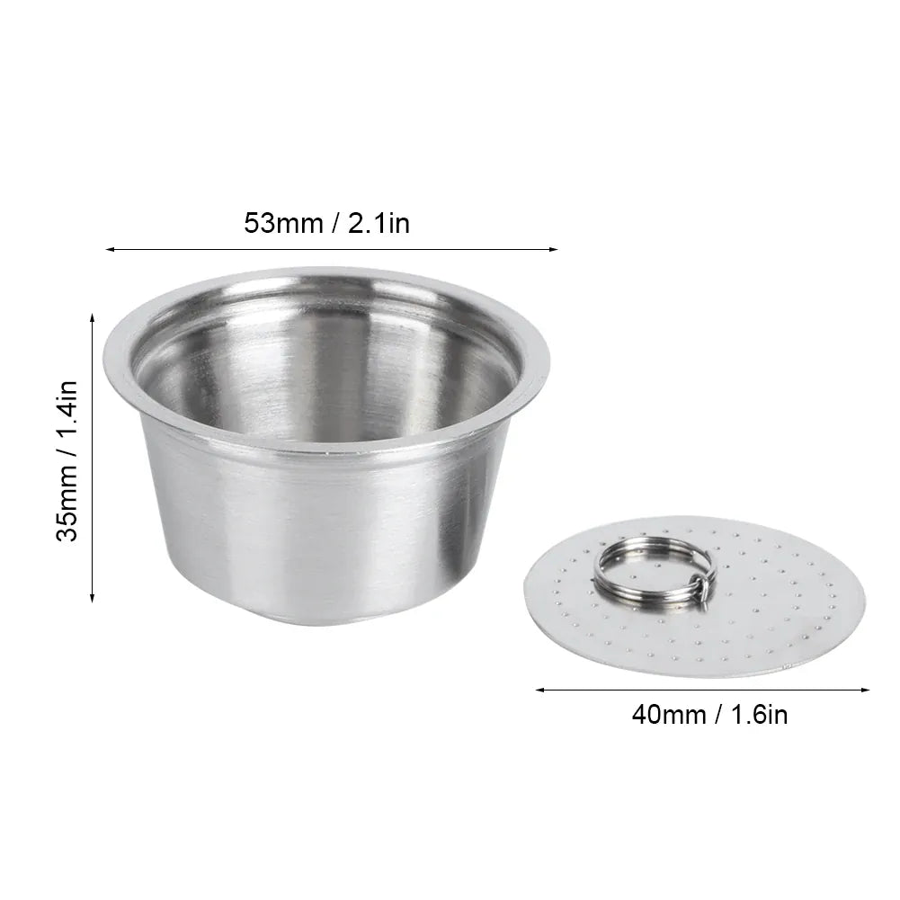accessoire café écologique pour Dolce Gusto en inox