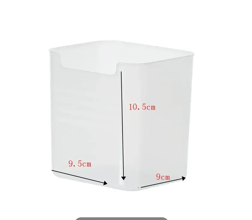 Bac de Rangement Frigo 15 Pièces Organisateur Alimentaire Empilable