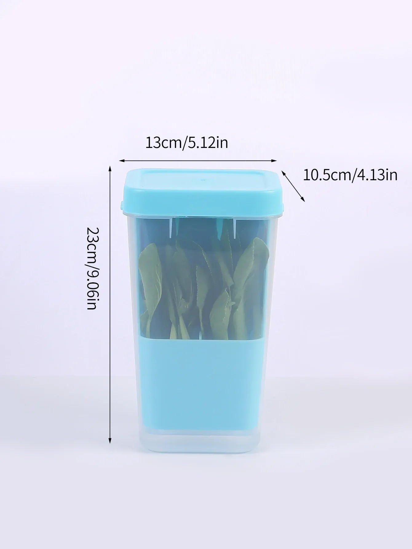Bac de Rangement Frigo Hermétique pour Légumes Frais 2L