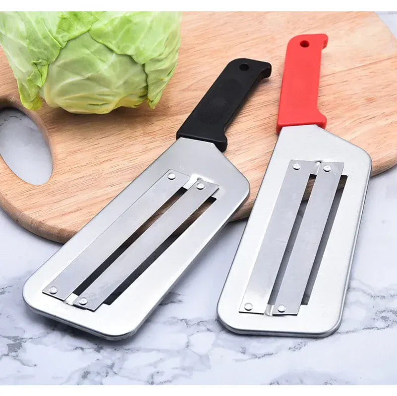Coupe-légumes Inox Multifonction avec Poignée | Slicer de Chou Coupe Légumes
