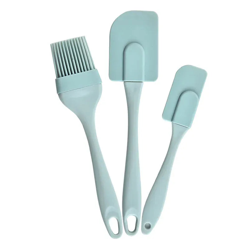 Set Spatules Silicone 3 Pieces Pâtisserie Résistantes à la Chaleur spatule en silicone
