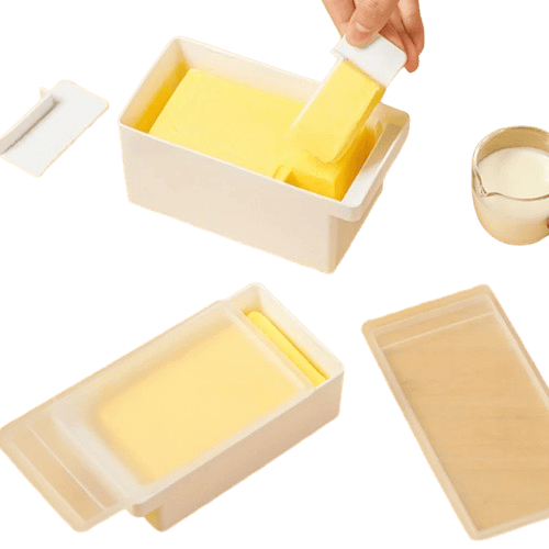 Boîte de Conservation pour Beurre avec Couteau et Couvercle | Pratique