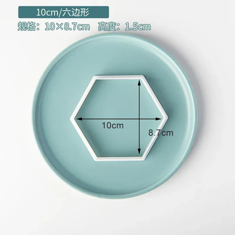 Emporte-pièce à Pâtisserie - Ensemble de 6 Formes Géométriques emportepieces