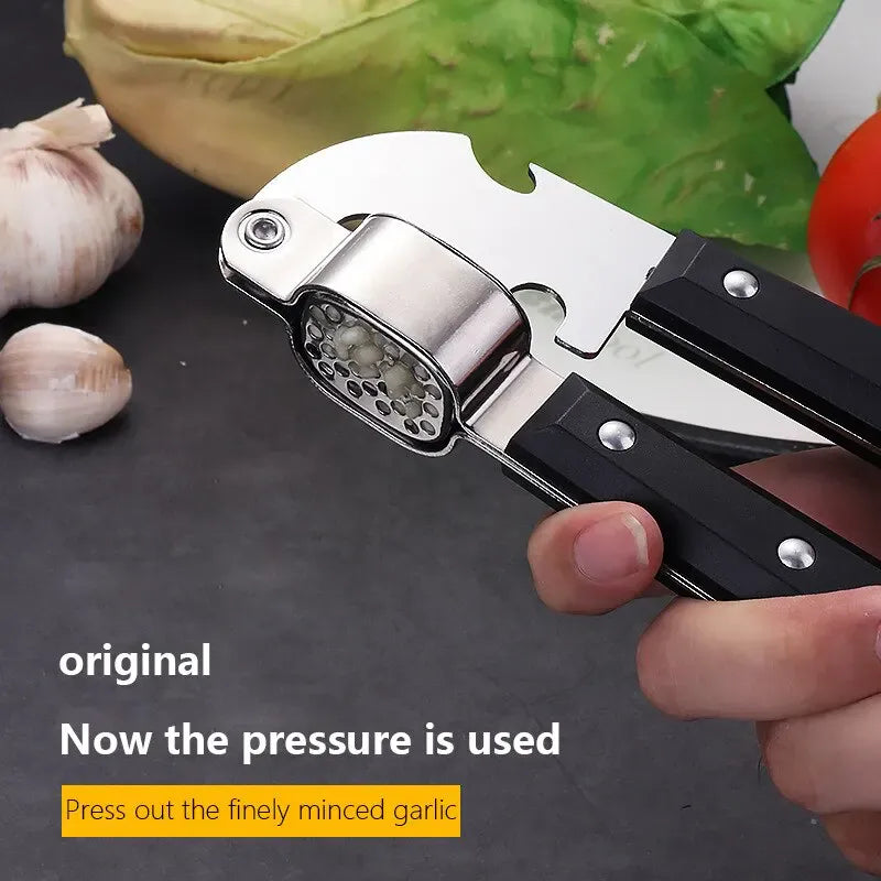 Presse-Ail Inox Manuel avec Poignées Antidérapantes | 1 Pièce presseail