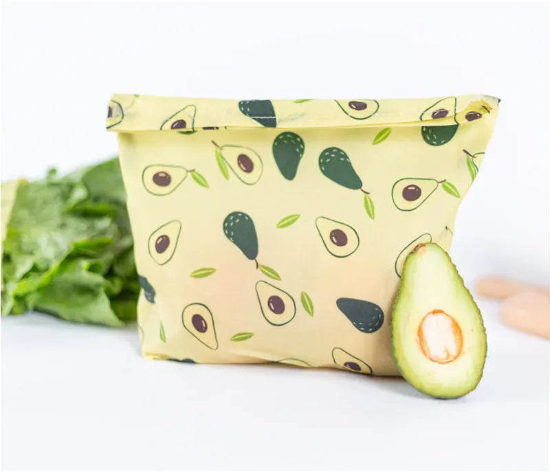 Emballage Alimentaire Cire d'Abeille Réutilisable - Lot de 2 far