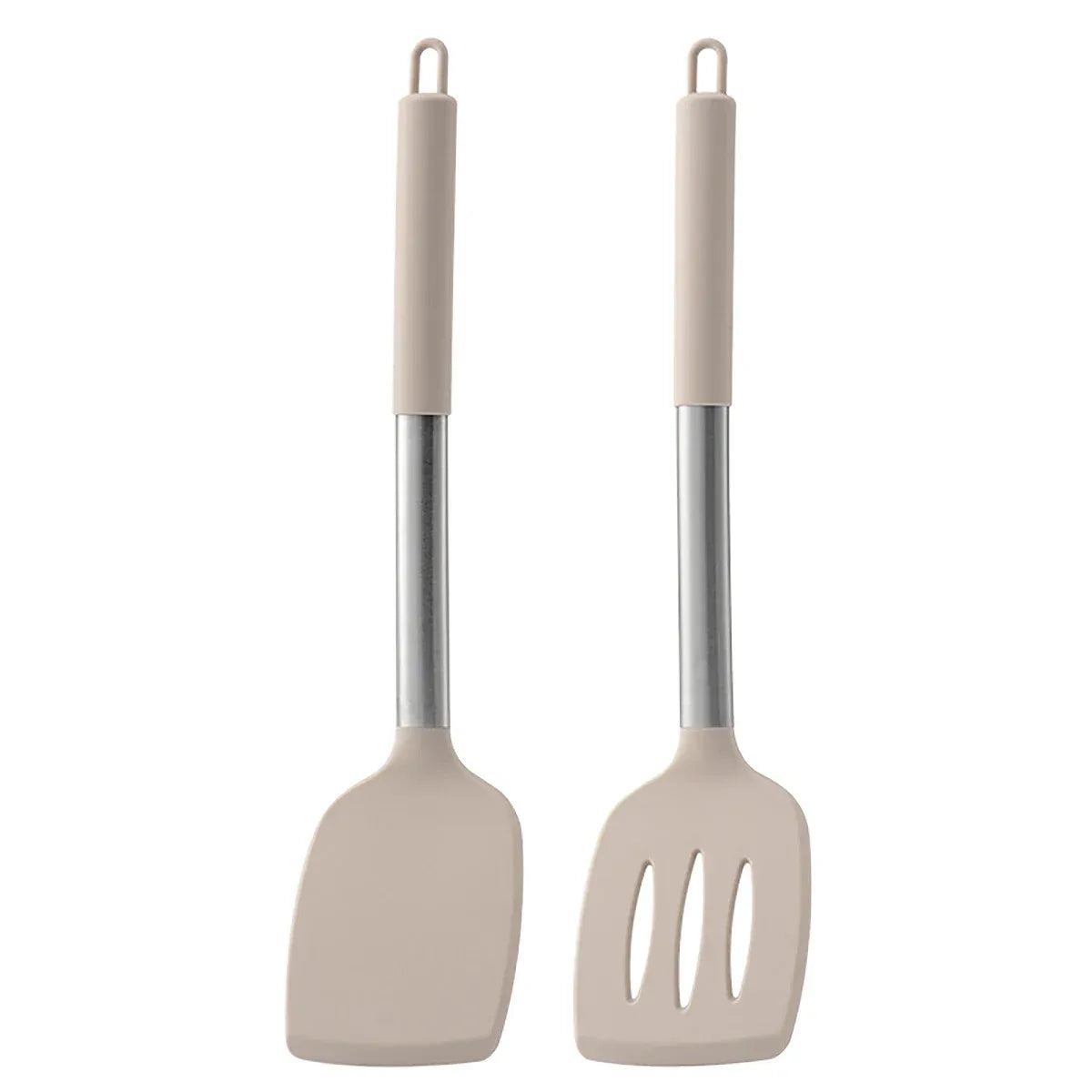 Set Spatules Silicone 2 pièces Résistantes à la Chaleur spatule en silicone