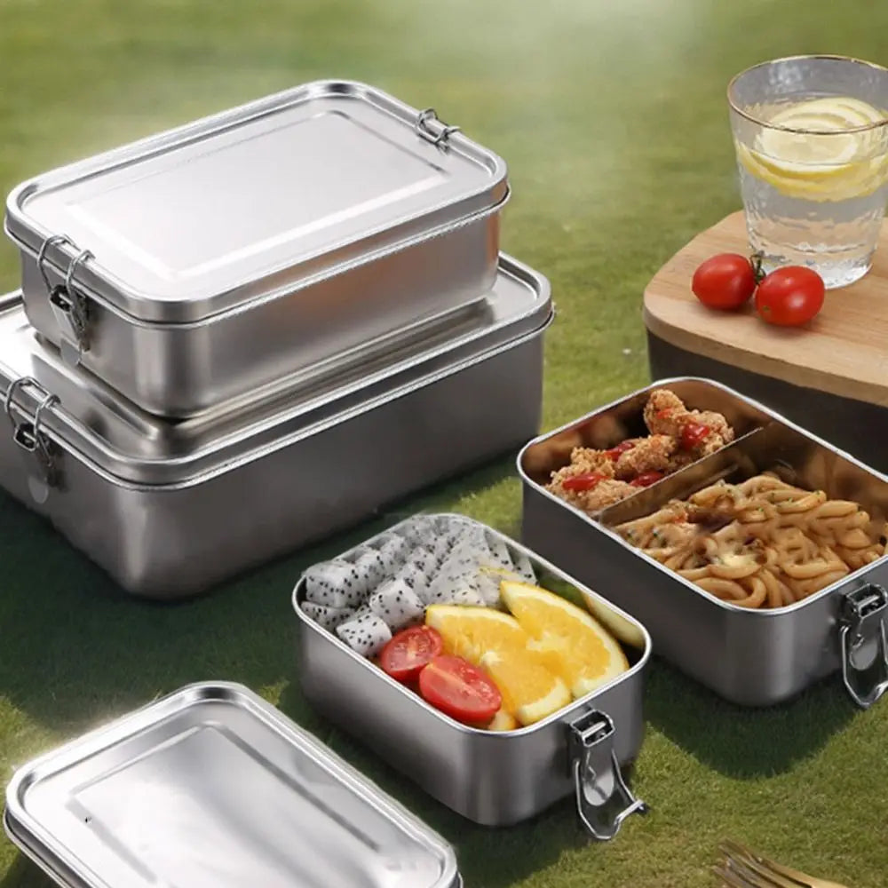 Gamelle en Inox hermétique de 850 à 2400 ml lunchbox