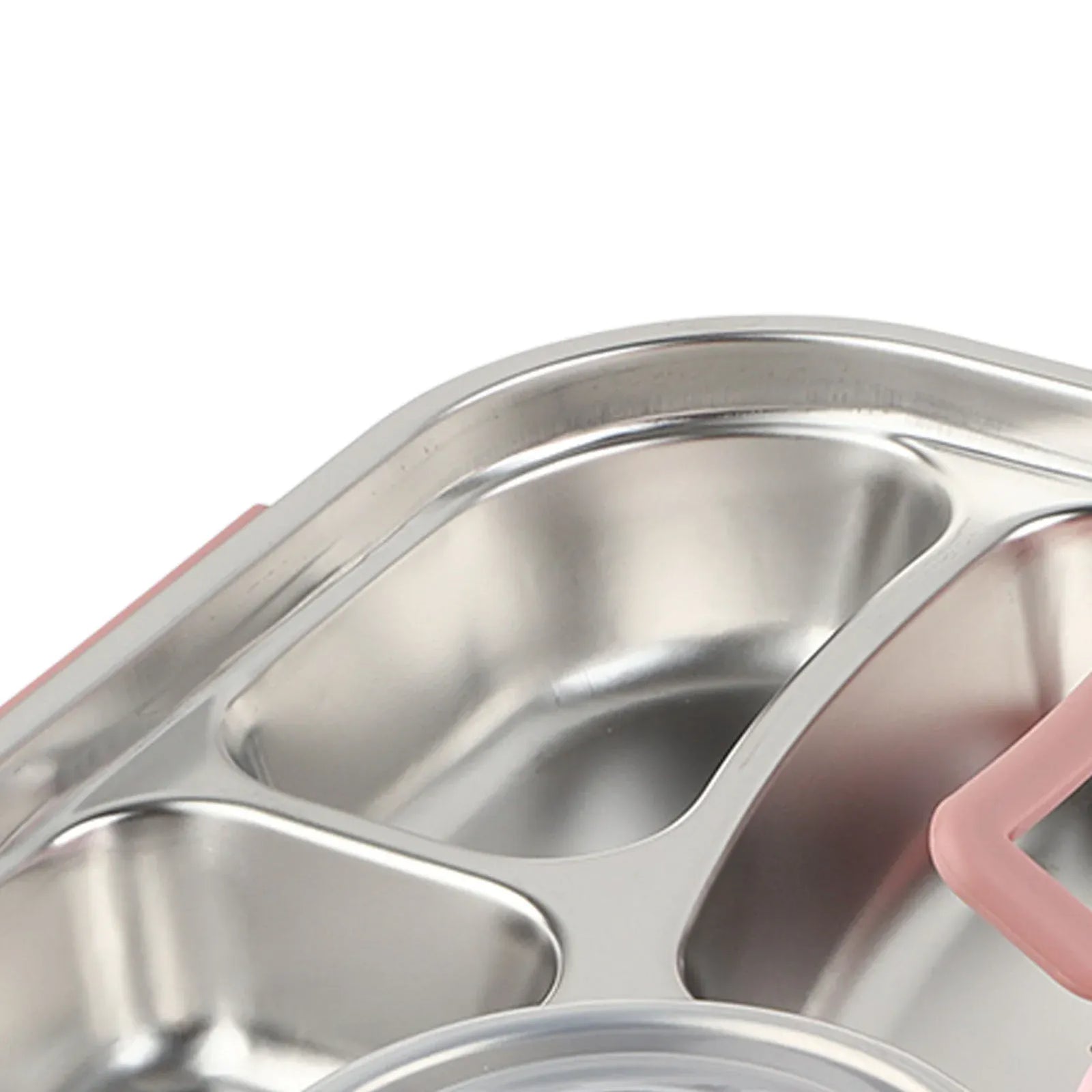 LunchBox Inox — 4 Compartiments, Bol à Soupe 300 ml, Isolation par Eau Chaude lunchbox