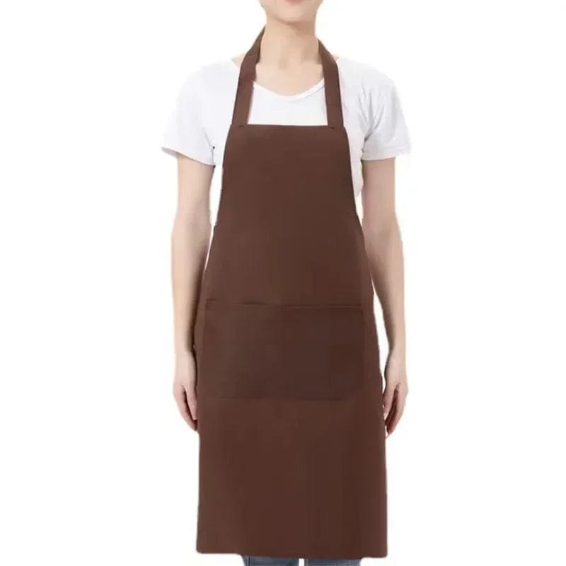 Tablier de Cuisine Réglable Imperméable Anti-huile avec Poche pour Cuisine et Barbecue tablier