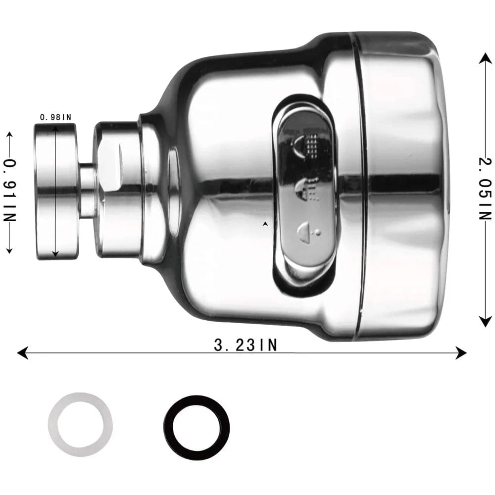 Aérateur de robinet de cuisine à 360 degrés - Économie d'eau - Filtre diffuseur robinetterie