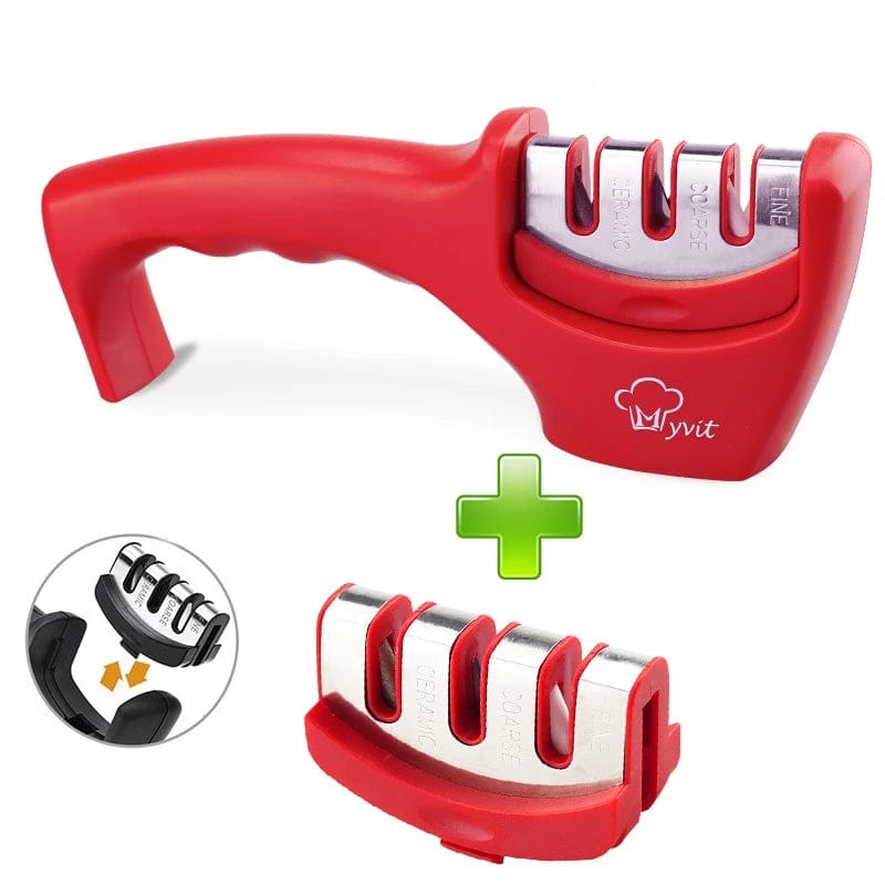 Aiguiseur de couteau 3-en-1 Aiguiseur Couteau