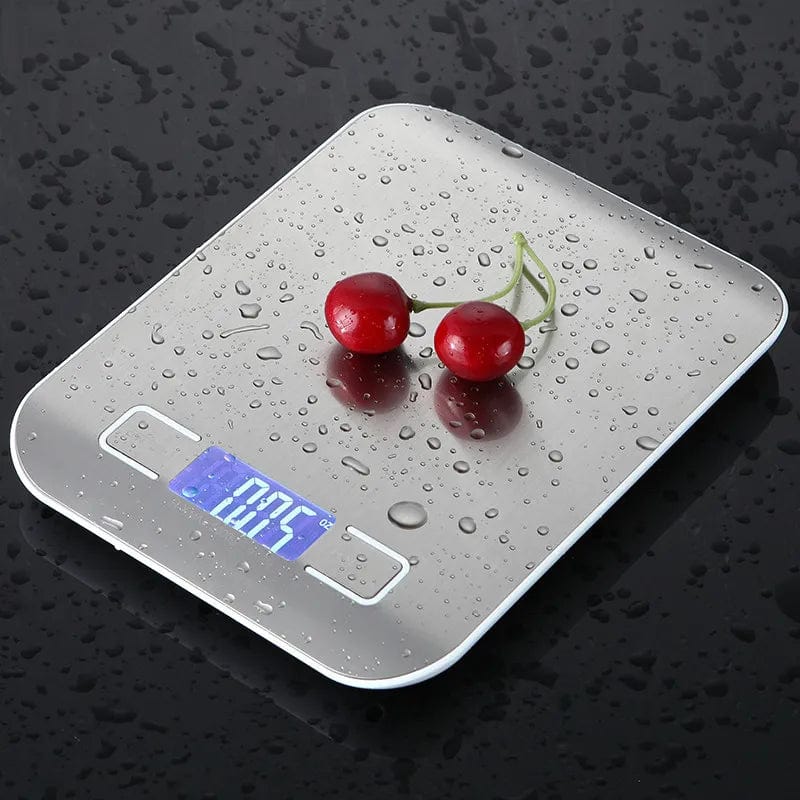 Balance de cuisine rechargeable par USB avec écran LCD balance